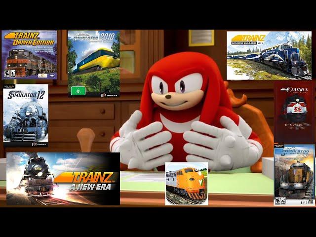 Knuckles Approves Trainz Simulators