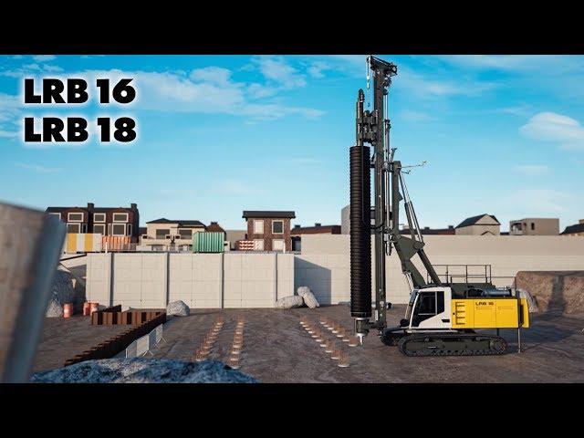 Liebherr - New piling and drilling rigs LRB 16 & LRB 18