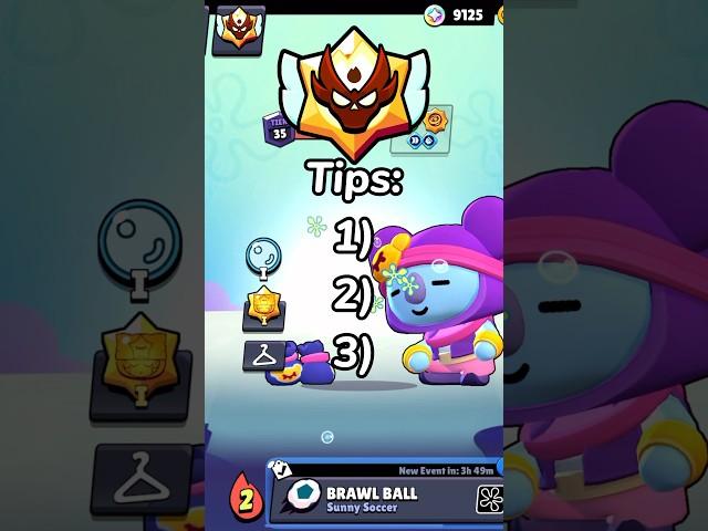 3 Tips You Need To Get Masters || #brawlstars #master #tips #brawl #guide