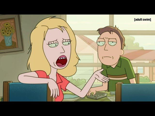 Night Family Struggle with Daytime | Rick and Morty | adult swim