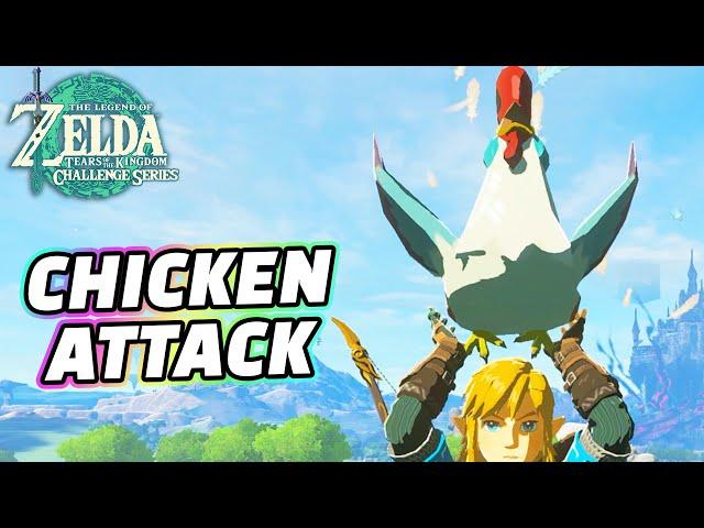 How fast can I CHICKEN ATTACK every mini boss in Tears of the Kingdom?