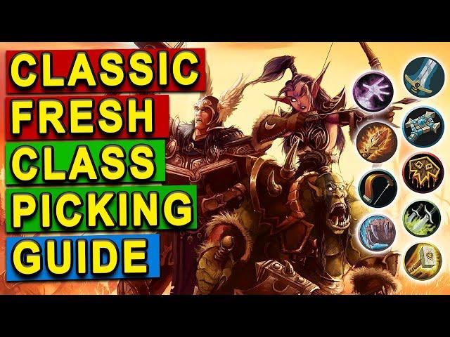 WoW Classic Fresh Class Picking Guide - The Winners & Losers of Vanilla!