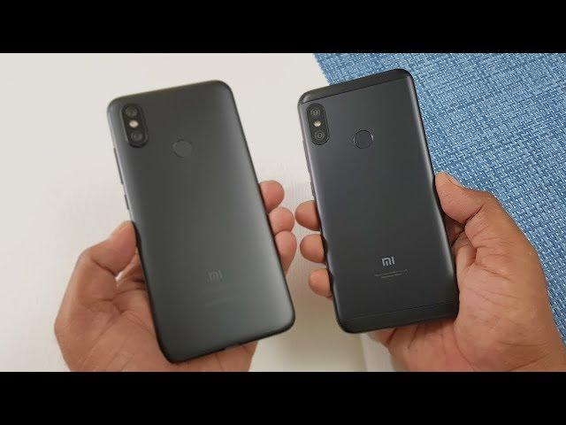 Redmi 6 Pro vs Mi A2 Speed Test & Camera Comparison !