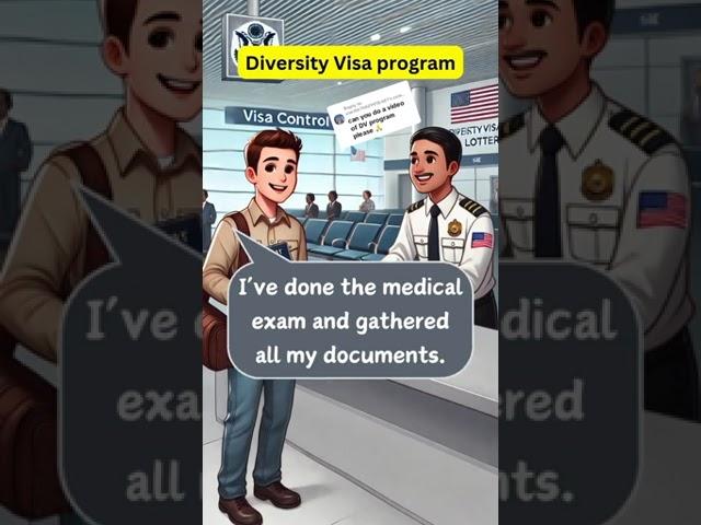 Last-Minute Diversity Visa Interview: Real English Conversation for Visa Success!#DVProgram