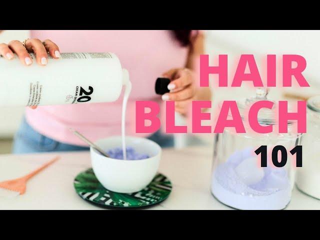 Everything You DIDN'T KNOW About Hair Bleach From a Hairstylist - HOW BLEACH WORKS #hairbleaching