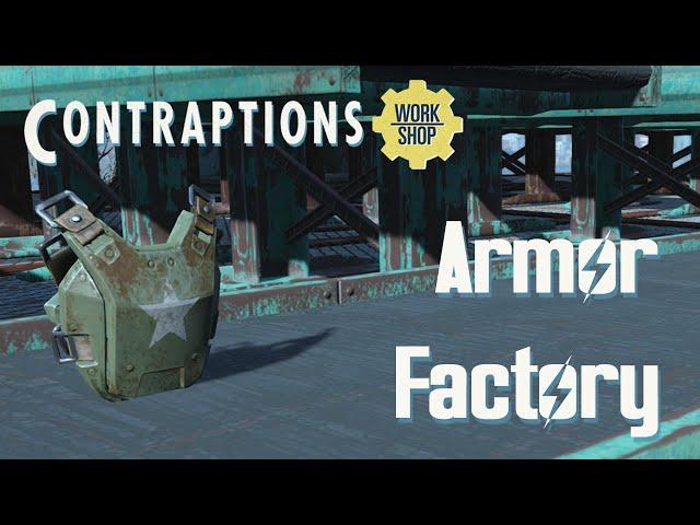 Contraptions WorkShop - Armor Factory