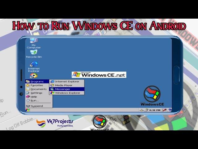 How To Run Windows CE On Android [2022] || Limbo Pc Emulator || Vk7projects || #WindowsCE #windows