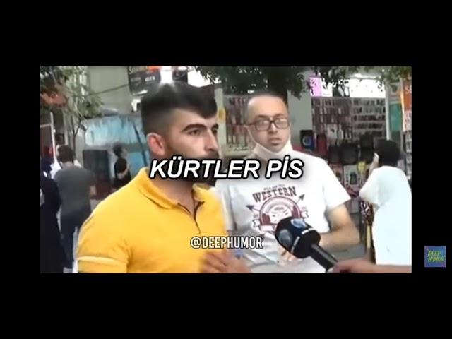 Kürtler pis diyen engelli vatandaş ve sinirlen adamın reaksiyonu.                             