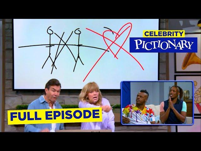 The Most Dramatic Soap Opera Sketch Ever! | Pictionary Game Show: Melissa Peterman vs Corbin Bleu