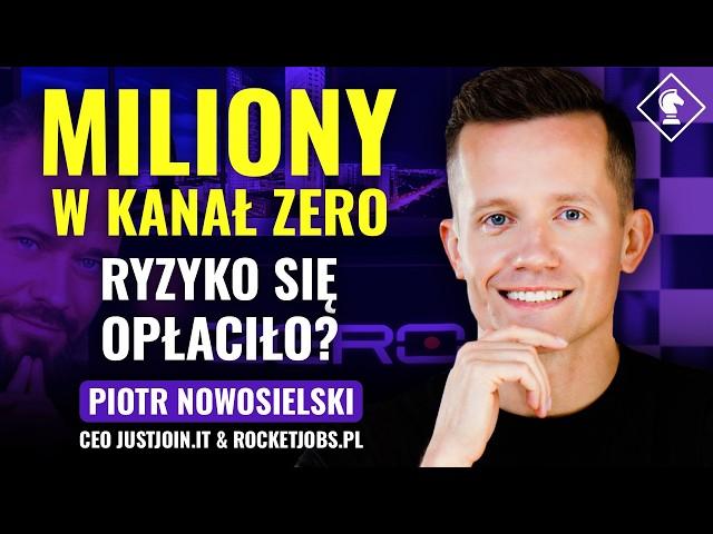 Piotr Nowosielski: Rocket Jobs, inwestycja w Kanał Zero i AI na rynku pracy | Strategiczny Ruch #1