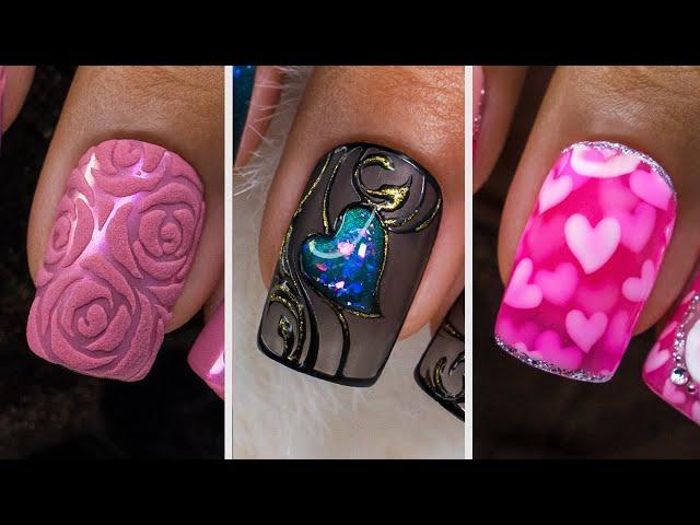 New Valentines Nail Art Ideas 2025 | Best Nail Art Compilation