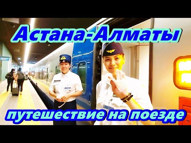 Поездка из столицы Казахстана в Алматы на поезде Тальго с котом