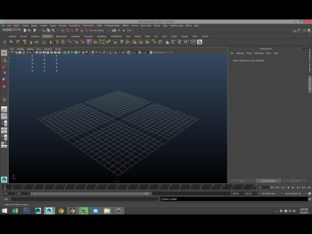 How to change your Background color in Autodesk maya