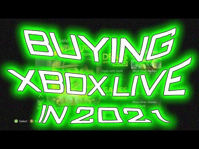 BUYING XBOX LIVE IN 2021 [XBOX 360]