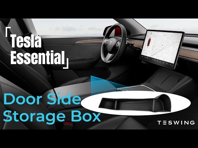 Best Tesla Accessories -Tsewing Car Door Storage Box for Model 3/Y