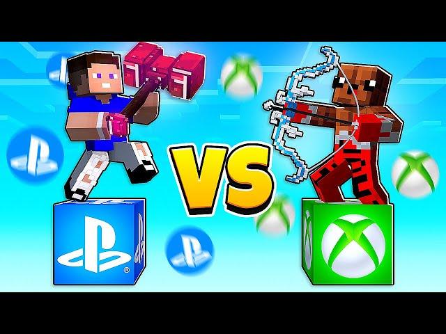 СУПЕР ЭПИК БИТВА: PS5 ЛАКИ БЛОК vs XBOX ЛАКИБЛОК В МАЙНКРАФТ ! Кто Победит?