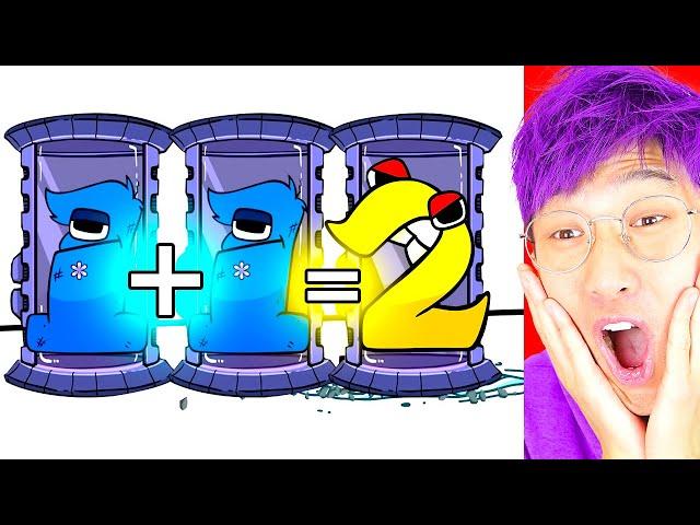 LANKYBOX Reacts To NUMBER LORE 2!? (ALPHABET LORE vs NUMBER LORE!)