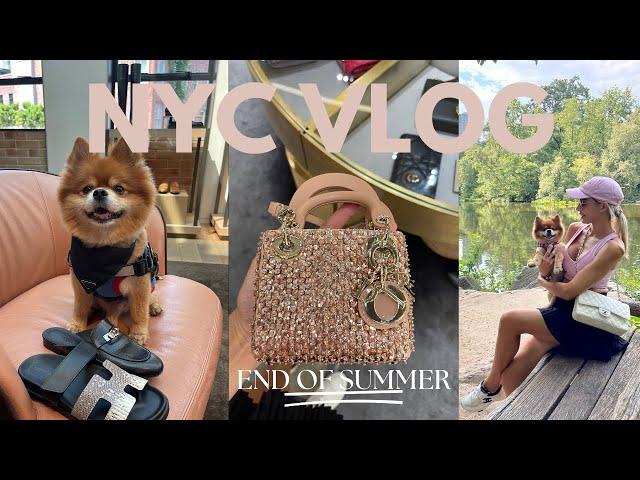 END OF SUMMER NYC SHOPPING VLOG | HERMÉS, THE WEBSTER, BERGDORF GOODMAN 