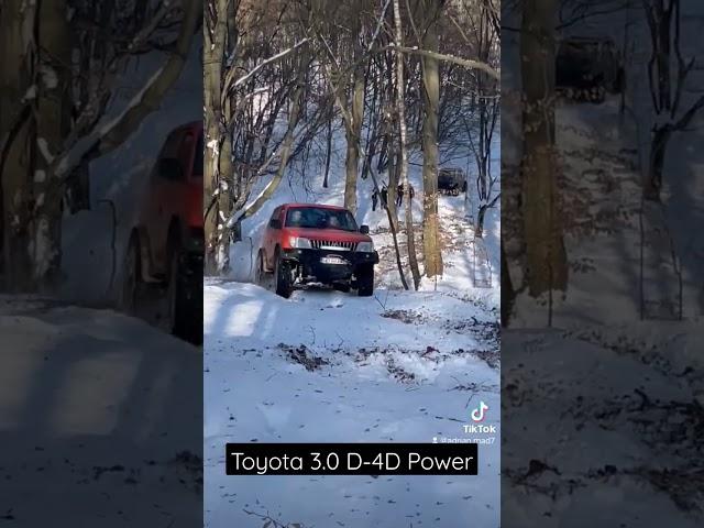 Toyota Land Cruiser 3.0 D-4D Big Climb in 3rd gear #toyotapower #d4d #landcruiser #extreme