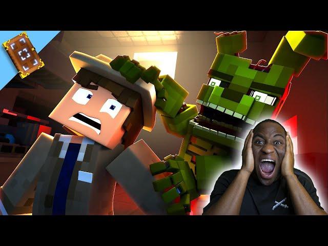 Reacting To "Follow Me" [VERSION A] FNAF Minecraft Animated Music Video