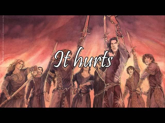 Blind Guardian - Curse of Feanor (Lyrics Video)