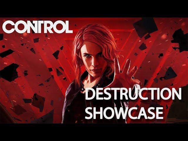 Control - Destruction Showcase (Destruction of the Environment) 1080p