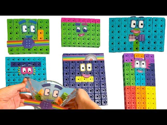 Making Numberblocks Season 7 Characters 42, 48, 54, 56, 63, 72 with Satisfying ASMR