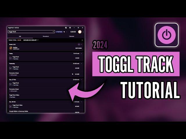 Toggl Track Tutorial (2024) - How to Use Toggl to Track Your Time