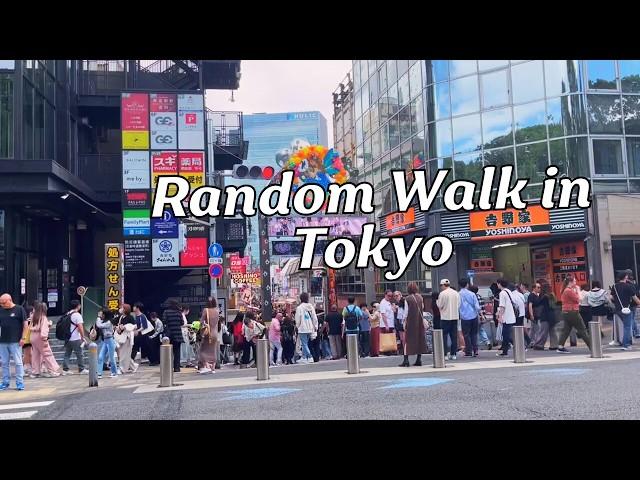 Exploring TOKYO Japan  | Random Walking Tour 2024 | Tokyo Vlog