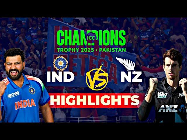 IND vs NZ Final: India’s Historic Win & Winning Moments | Match Highlights