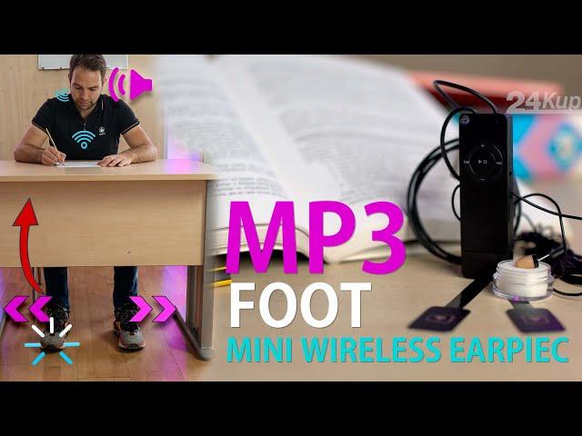 Mp3 Foot Mini Wireless Earpiece