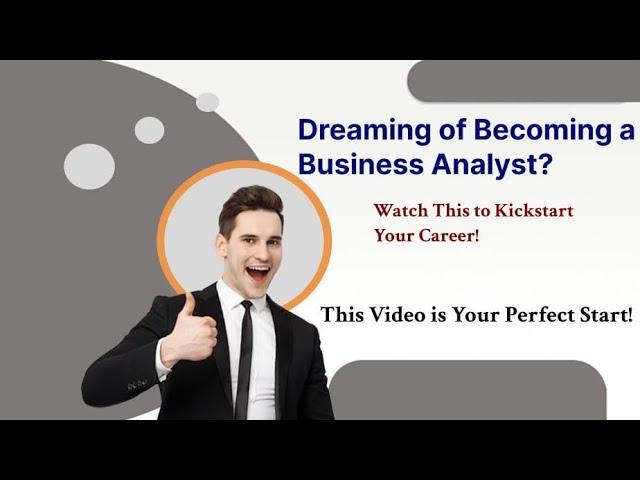 How to Become a BA | Business Analyst Roadmap | Business Analyst Career Path