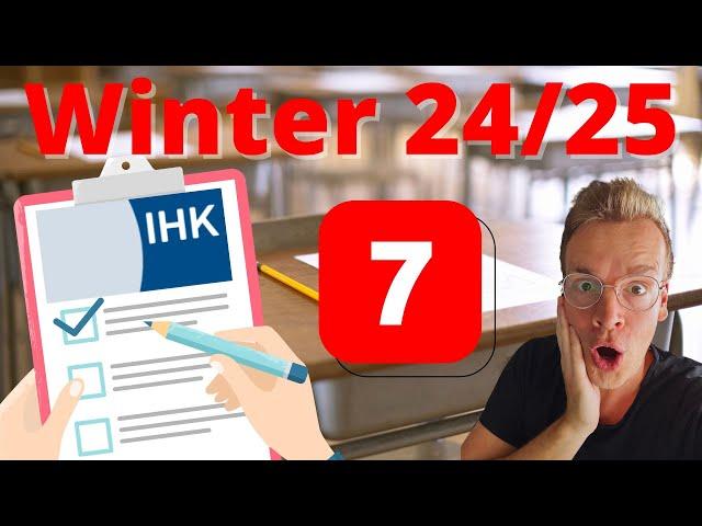 IHK PRÜFUNG WINTER 2024/2025 - DAS MUSST DU KÖNNEN TEIL 7