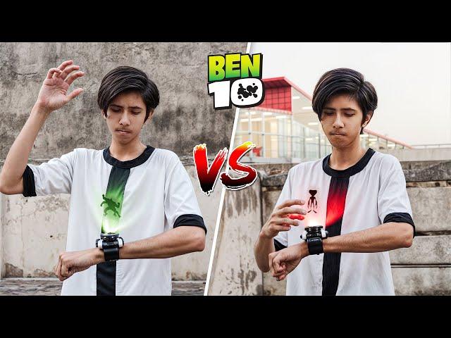 Ben VS Albedo | Ben 10 Transformation in Real Life