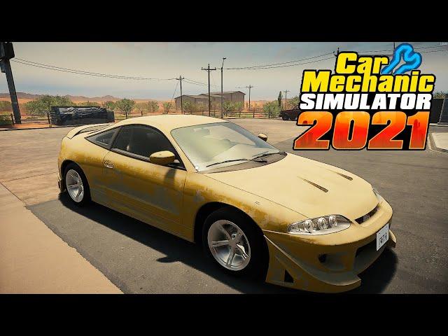 4 сюжетный заказ в Car Mechanic Simulator 2021! Ремонт Hinata Moon MK1!