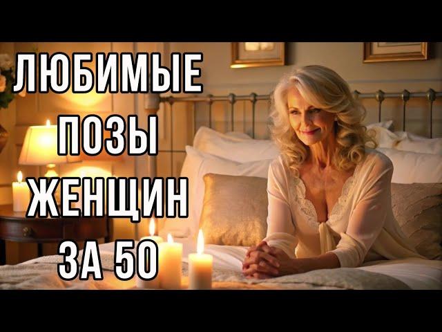 ЛЮБИМЫЕ ПОЗЫ ЖЕНЩИН ЗА 50 С ПРИМЕРАМИ!