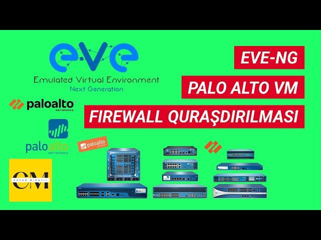 EVE-NG Palo Alto VM Firewall-un sıfırdan quraşdırılması, image yüklənməsi