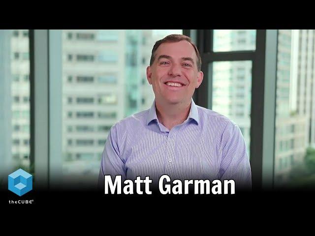 EXCLUSIVE: Matt Garman, CEO of AWS | CUBE Conversation