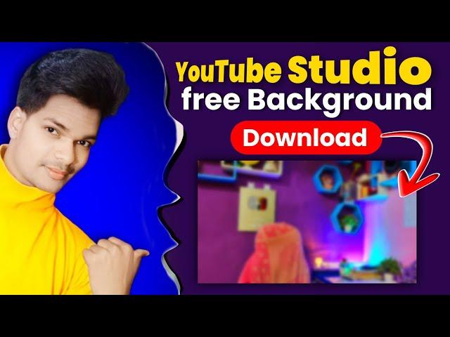 YS Dillip studio background | YouTube studio setup background for tech channel free download