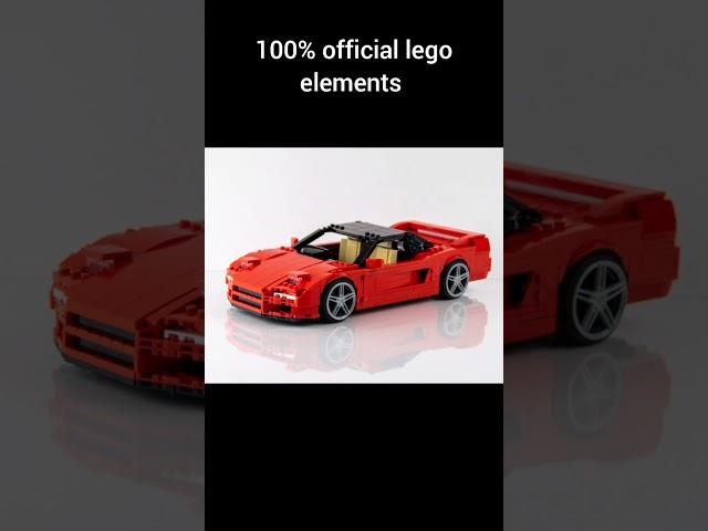 Lego Honda NSX MOC|Lego MOCS