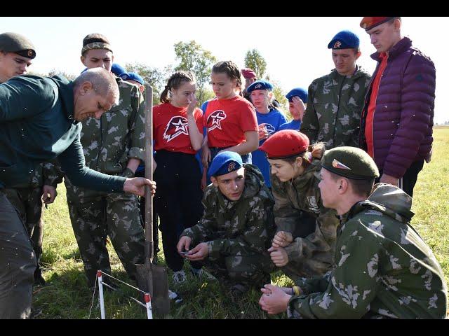 Полевой туристический выход юнармейцев Енисейска