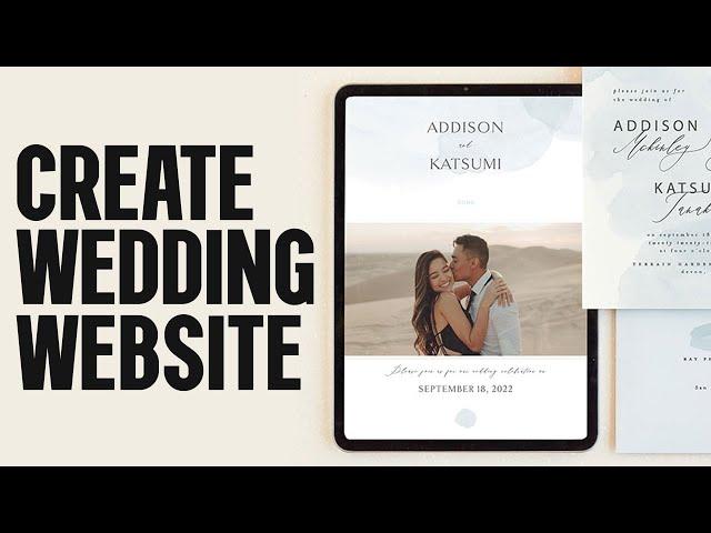 How To Build A Wedding Website (2024) | Step By Step