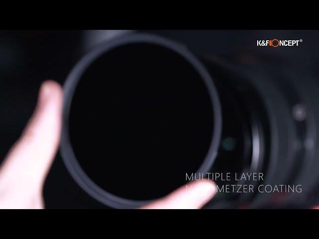 ND Filters ND1000 (10 Stops) Lens Filter 28 Multi-Layer Coatings