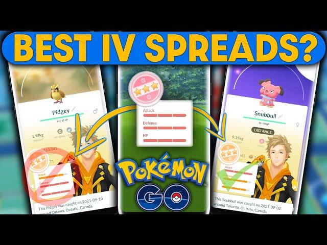 BEST *IVS SPREADS* TO KEEP, EVOLVE & POWER UP in POKEMON GO | DETAILED GUIDE TO IVS