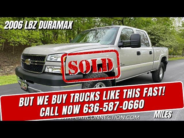 LBZ Duramax: 2006 Chevy Silverado 2500 LT LBZ Duramax with 53k Miles