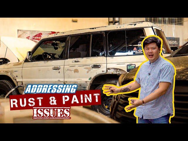 PAJERO RUST AND PAINT ISSUES