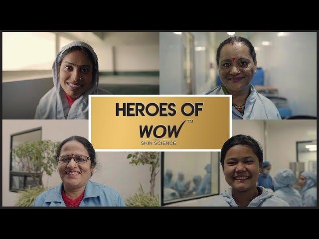 A Salute to The Wonder Women Of WOW Skin Science. You make us proud. 