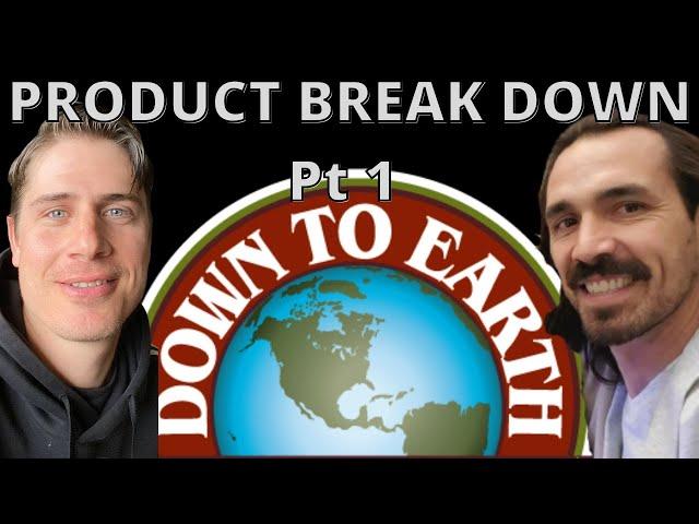 Down To Earth Organic Amendments Pt 1 (Overview)