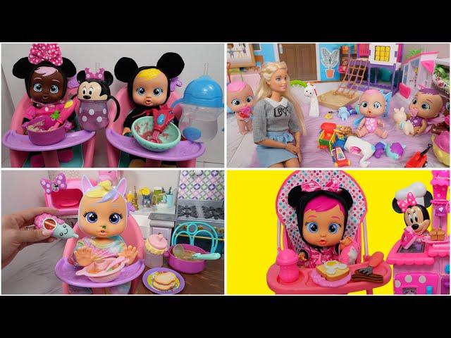 Cry Babies baby doll's Morning Routine videos compilation