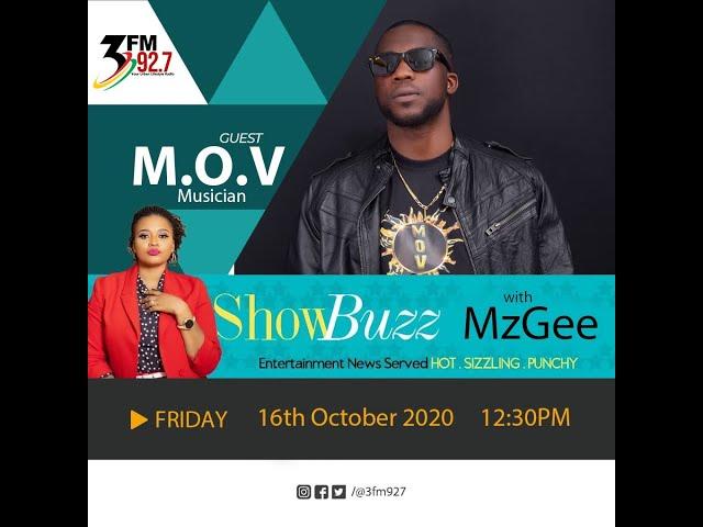 MzGee Interviews M O V On 3FM 92 7